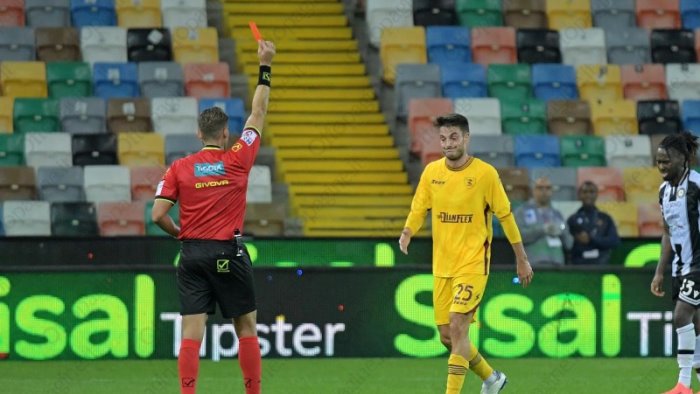 udinese salernitana arbitra cosso precedenti amari per i granata