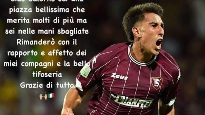 valencia saluto social con stilettata salernitana sei nelle mani sbagliate