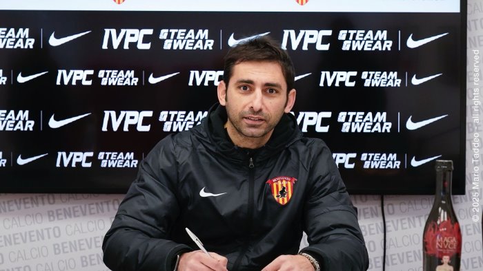benevento ufficiale pazienza e il nuovo allenatore