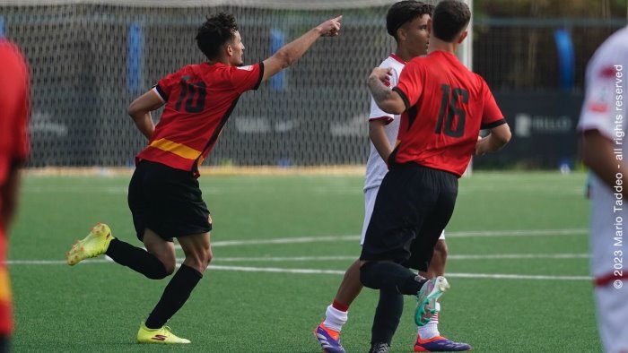 primavera due gol di francescotti al frosinone pesante successo del benevento