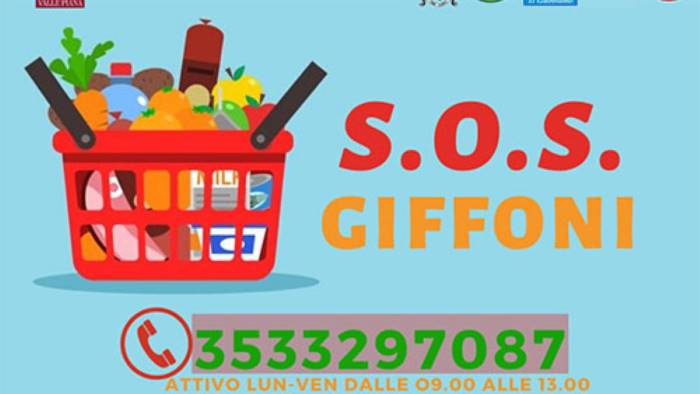consegna a domicilio con il servizio s o s giffoni