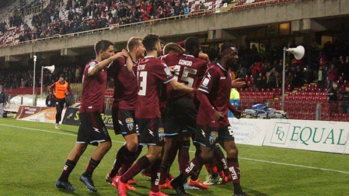 salernitana karo felice per il primo gol in granata