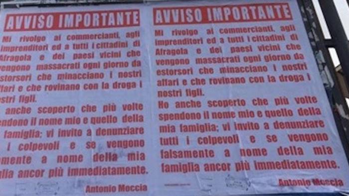 fratello boss denunciate chi chiede pizzo per me e famiglia