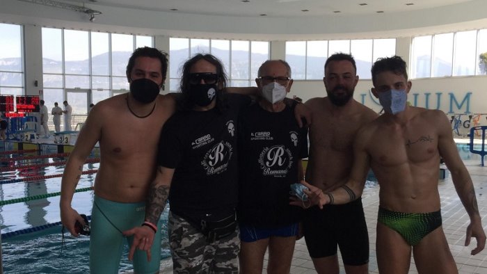 nuoto pinnato l asd sparta conquista altri titoli