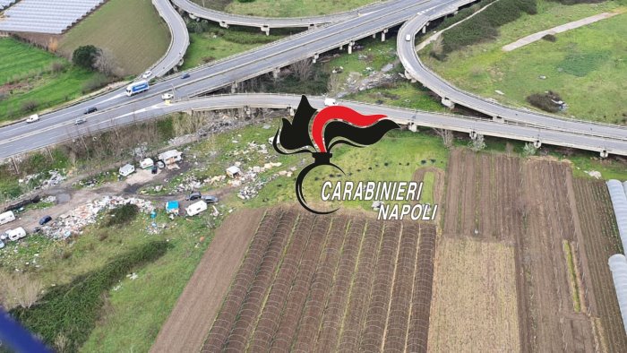 terra dei fuochi scoperte due nuove discariche abusive