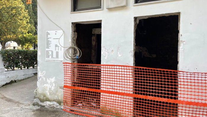 nocera procedono i lavori di riqualificazione al cimitero