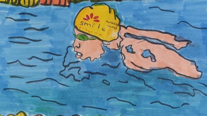 vanessa nuoto smile torna l iniziativa disegna il tuo sport