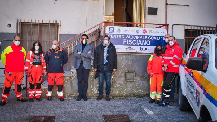 pronto il punto vaccinale a fisciano aspettiamo solo le dosi