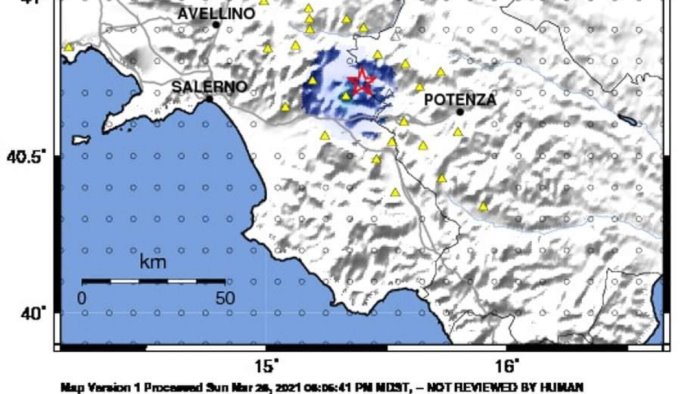 terremoto scossa 3 2 tra irpinia e basilicata