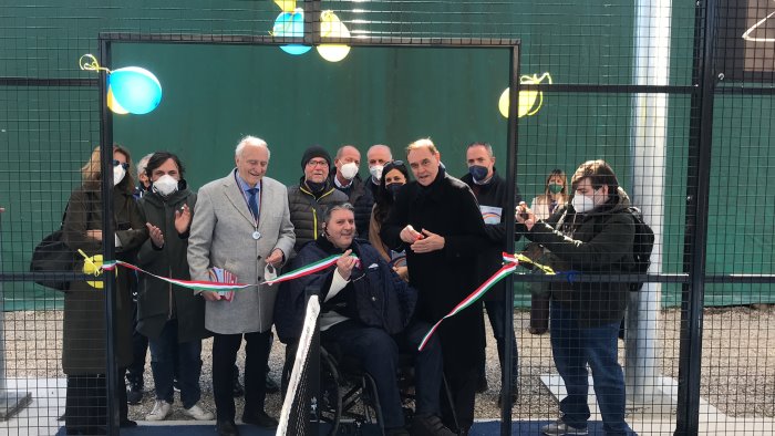 tennis club 2002 benevento inaugurato il campo da padel coperto