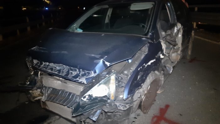 violento scontro sul viadotto tra melito e grottaminarda