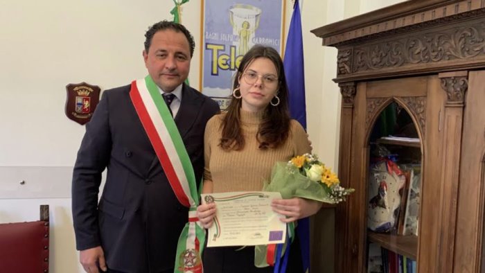 telese terme conferita cittadinanza italiana a giovane ucraina