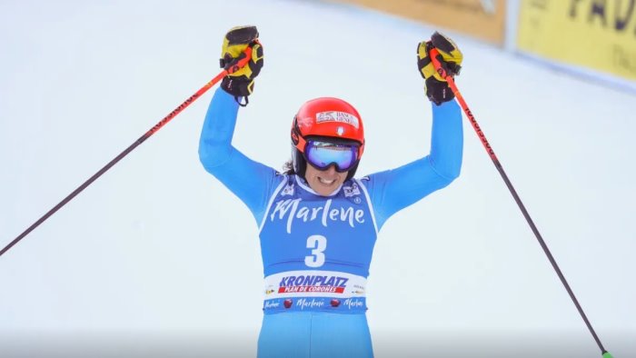 sci alpino federica brignone vince la coppa di superg