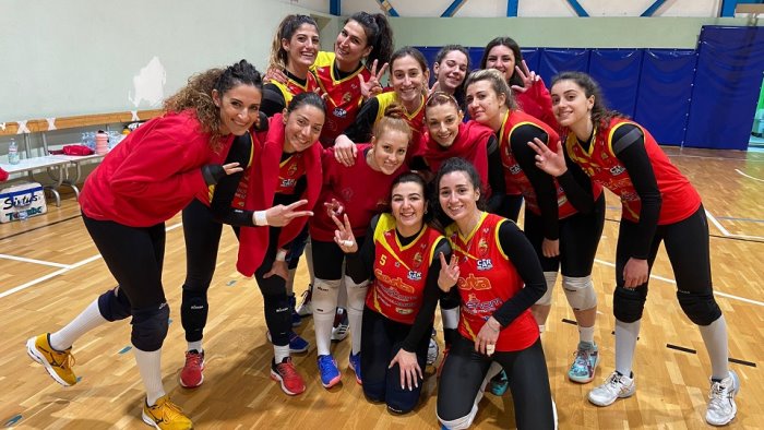 volley b2 l accademia e straripante battuta la battipagliese