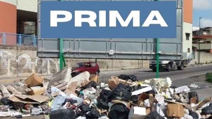 casoria dalle montagne di rifiuti ad un area mercato dignitosa