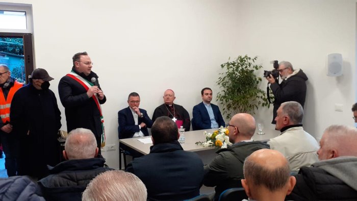 taglio del nastro dell oratorio don gerardo fiore a capezzano