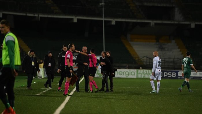 l arbitro di giugliano avellino un solo precedente con entrambe le squadre