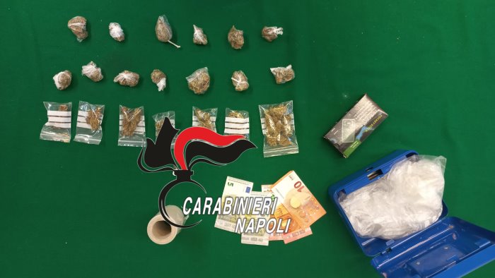 pimonte droga in cucina 22enne arrestato dai carabinieri
