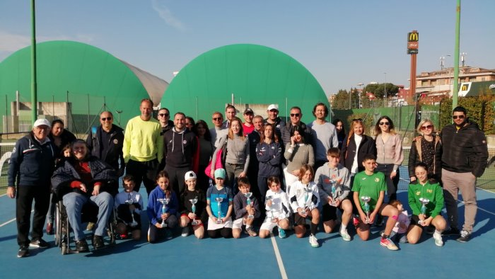 tennis macroarea sud successo per il torneo giovanile al tc 2002 benevento