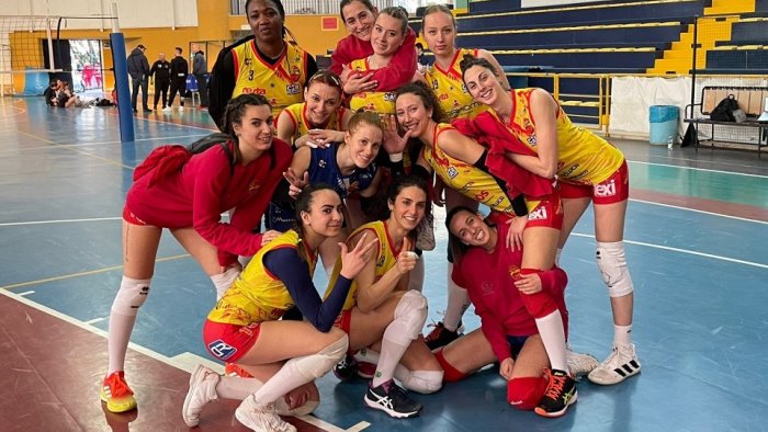 volley b2 l accademia fa bottino pieno a colleferro