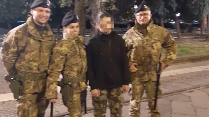 ritrovata dai militari la 12enne scomparsa a mercato san severino