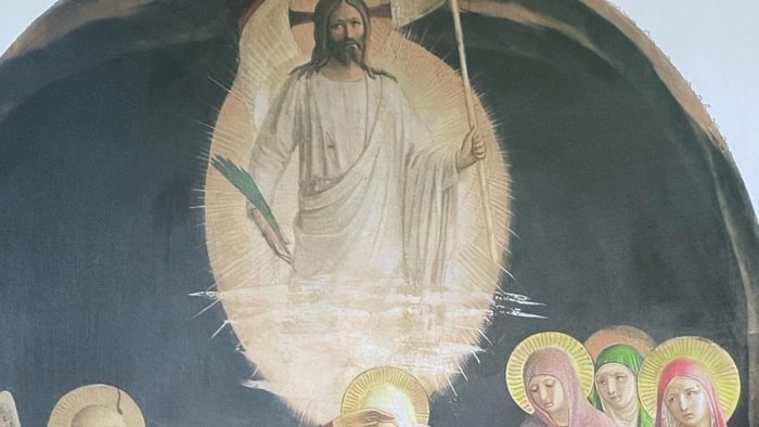 la risurrezione di cristo rivive nelle opere di mangone