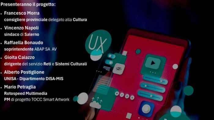 progetto smart artwork alla pinacoteca provinciale di salerno