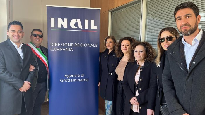 grottaminarda inaugurato lo sportello inail un nuovo importante servizio