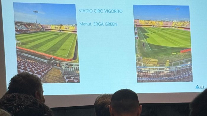 benevento riconoscimento da parte della icl per il manto erboso del vigorito