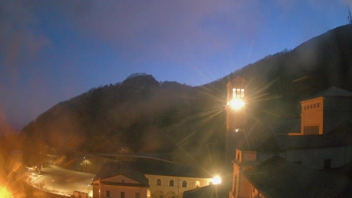 crollo termico a montevergine 6 2 sul crinale del partenio