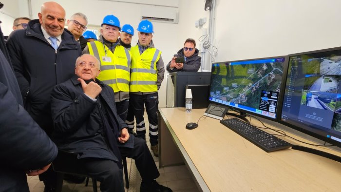 de luca inaugura pozzi s salvatore sannio avra indipendenza idrica