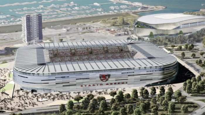 salernitana restyling arechi volpe nuovo stop palla al tar