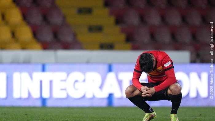 serie c benevento sorrento 1 1 la strega non sa piu vincere