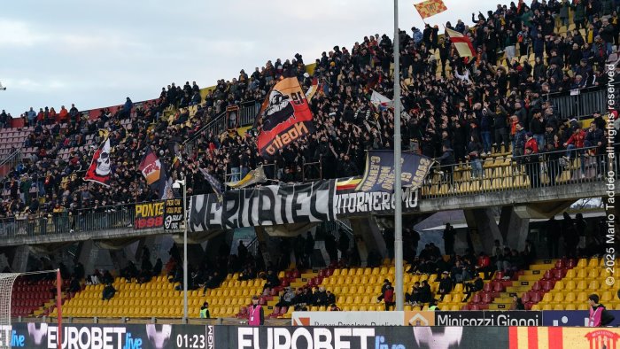 il benevento pareggia con il sorrento le foto del match
