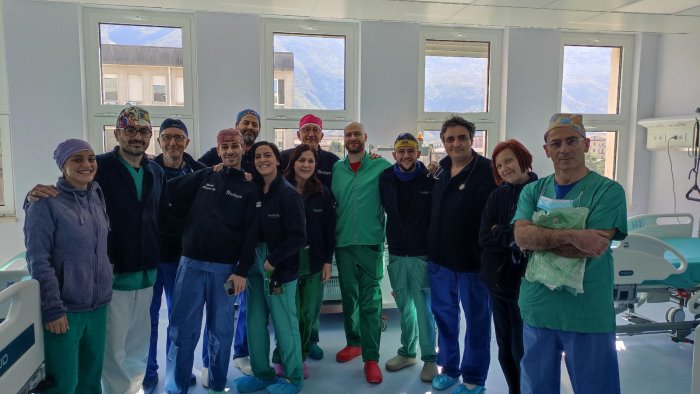 chirurgia robotica all ospedale di nocera grandi passi avanti per i pazienti