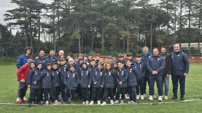 il baronissi in evidenza sui campi della scuola calcio lazio