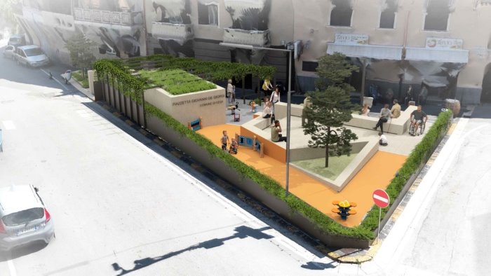 cesa presentato il progetto di riqualificazione di piazzetta de giorgi
