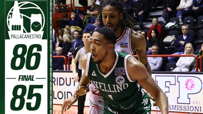 avellino basket ko a forli 86 85 decisiva la tripla di parravicini