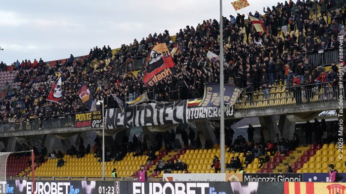 dalle 15 di oggi in vendita i biglietti per benevento crotone