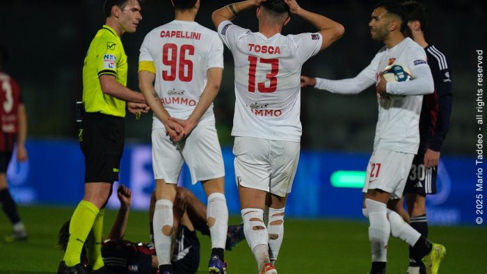 serie c casertana benevento 1 1 ancora una mancata vittoria per la strega