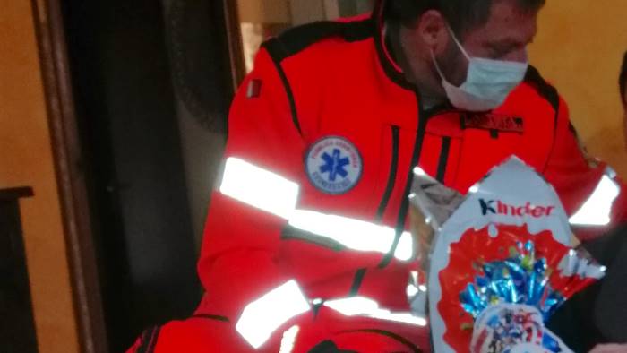 pierluigi carabiniere e volontario ha regalato un sorriso