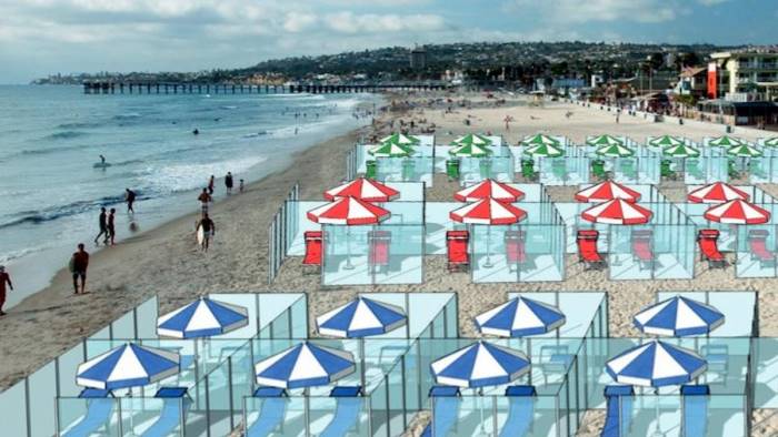 trinchillo plexiglass in spiaggia neanche da considerare