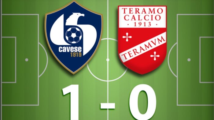 la cavese non alza bandiera bianca matino stende il teramo