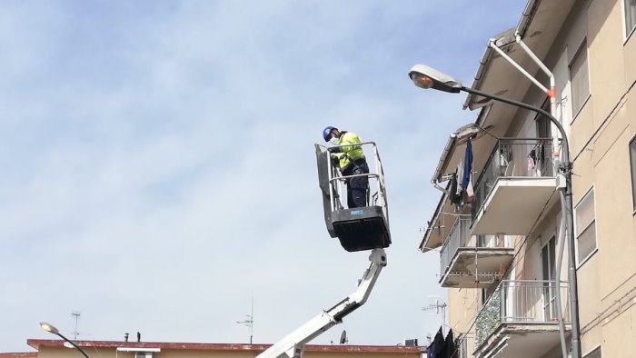 scafati pubblica illuminazione al via manutenzione impianti