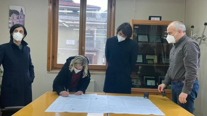 volturara al via i lavori per il nuovo depuratore