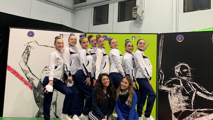 club ginnastico benevento due podi al campionato interregionale