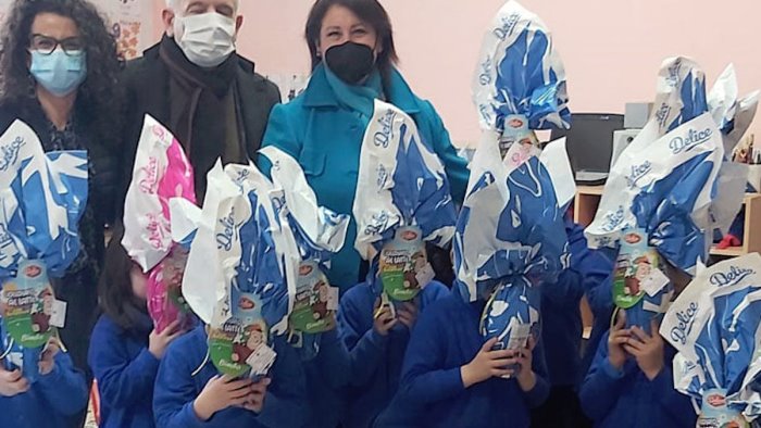 roccapiemonte uova di pasqua anche per i bambini ucraini di casa betania