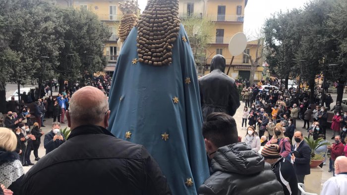 e pasquetta campagna riabbraccia la madonna della neve e san francesco