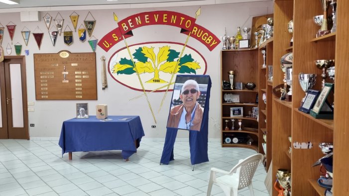 il rugby sannita ha salutato il professore ascantini