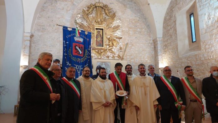 san marco peregrinatio della lampada e del vangelo a sonnino